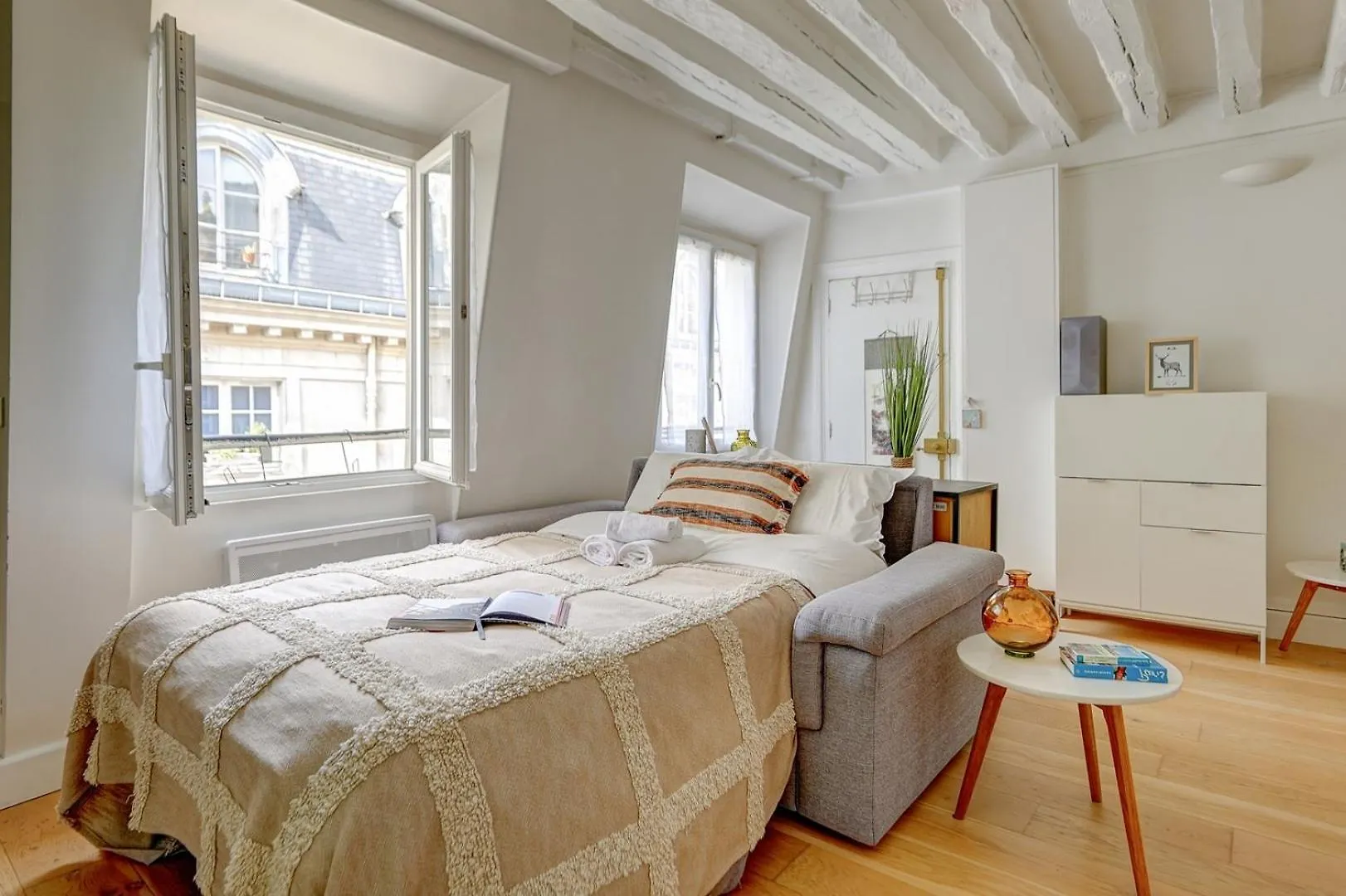 公寓 Bnbnook - Charming 1Br Near Louvre & Palais Royal 巴黎