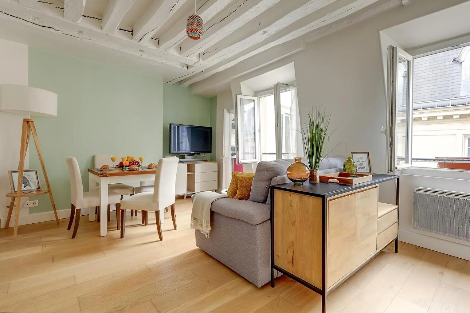 公寓 Bnbnook - Charming 1Br Near Louvre & Palais Royal 巴黎